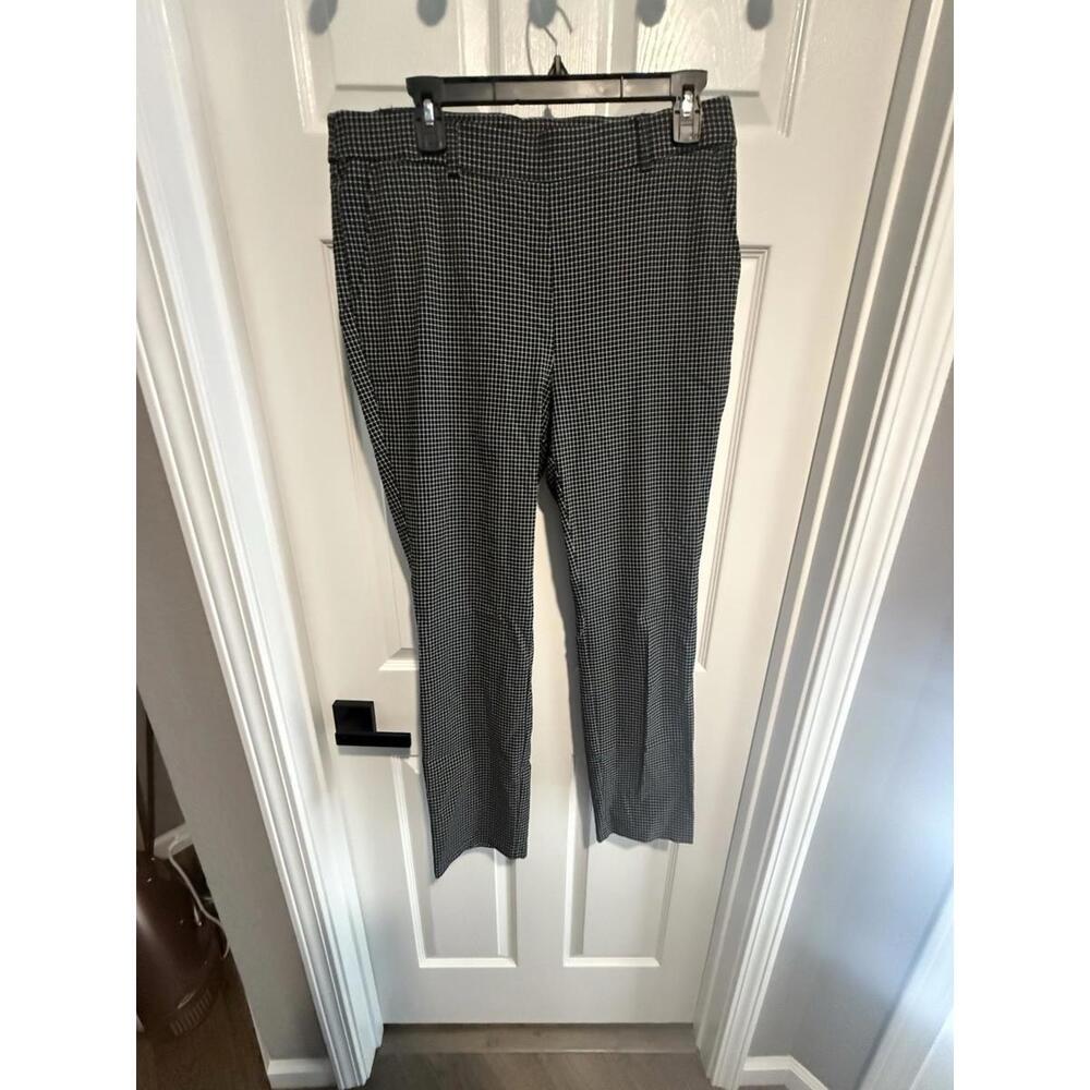Rafaella Comfort Pants Black and White Women's Size 12